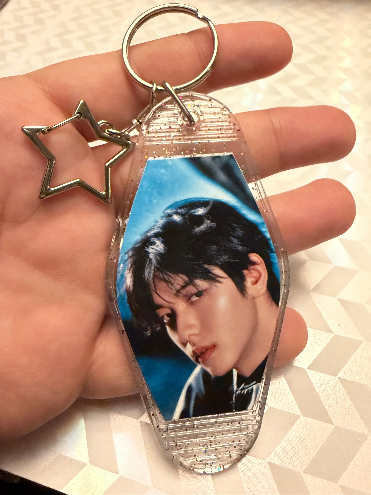 TXT Motel Keyring