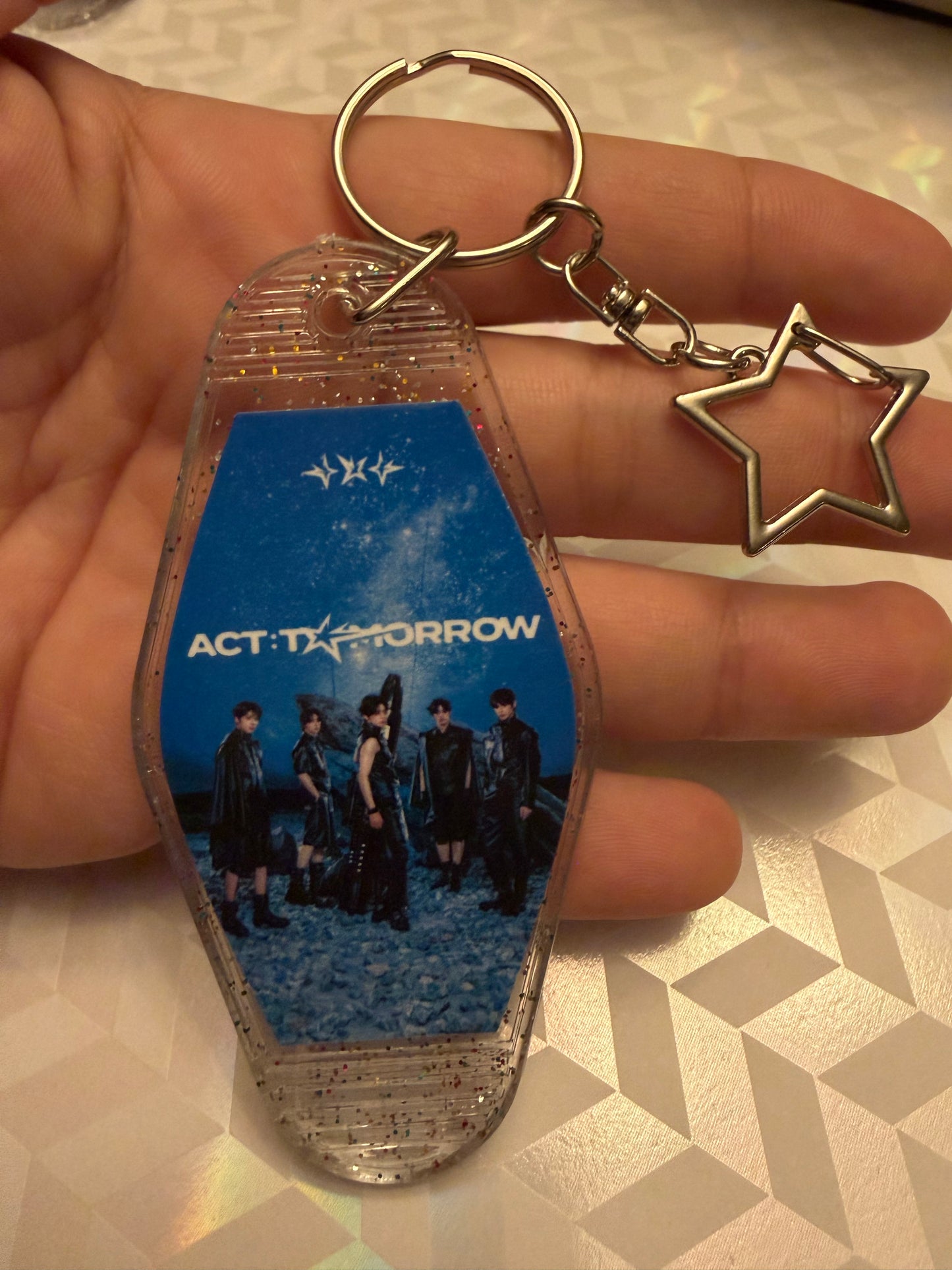 TXT Motel Keyring
