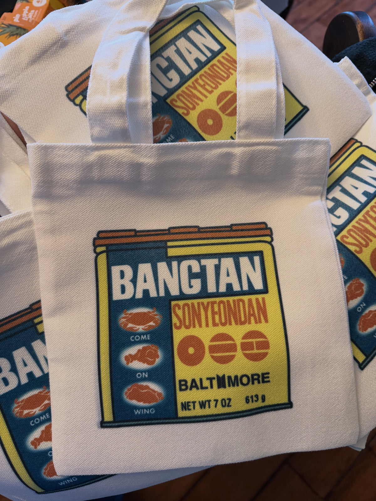 BTS Old Bay Tote Bag