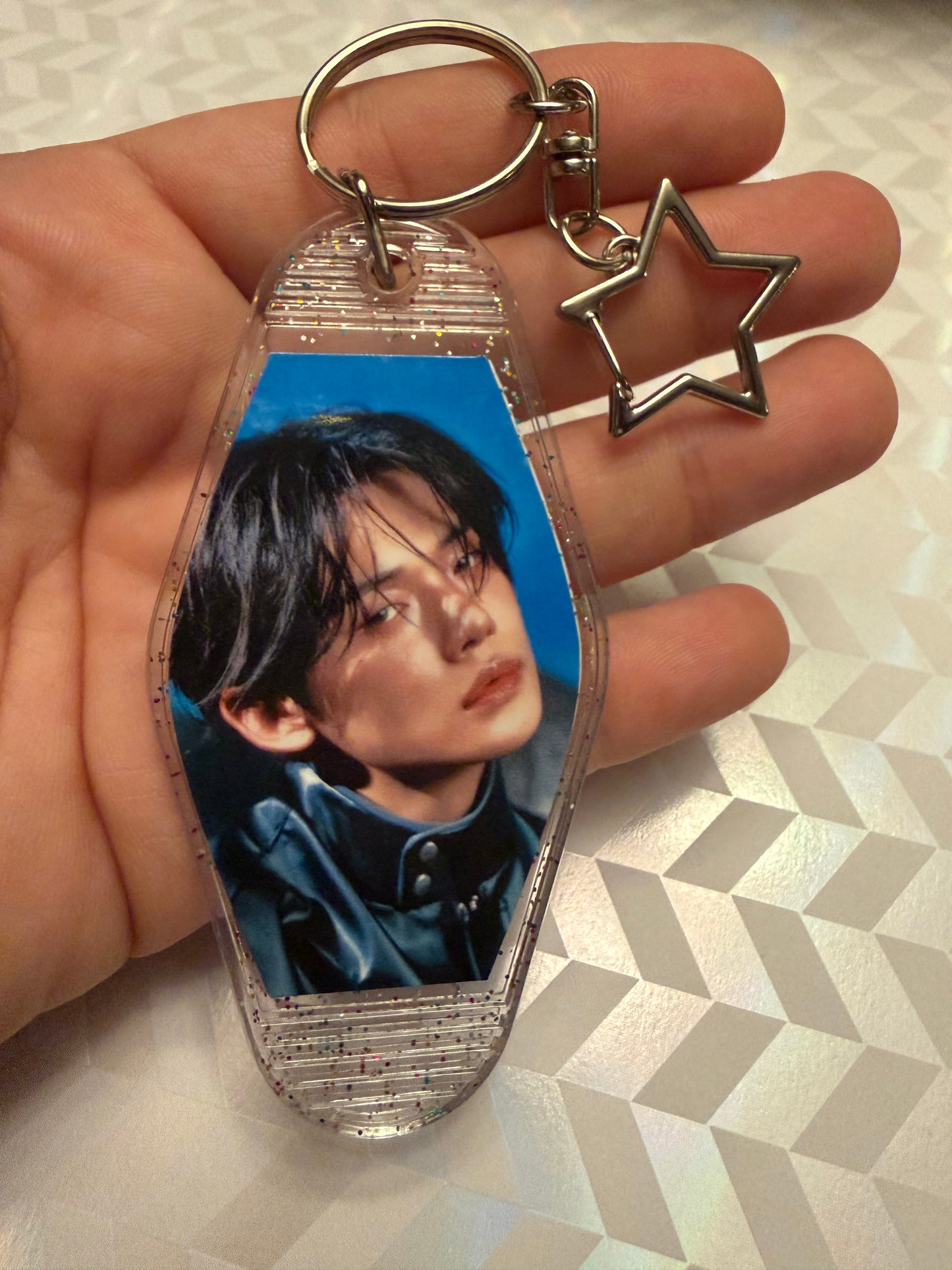 TXT Motel Keyring