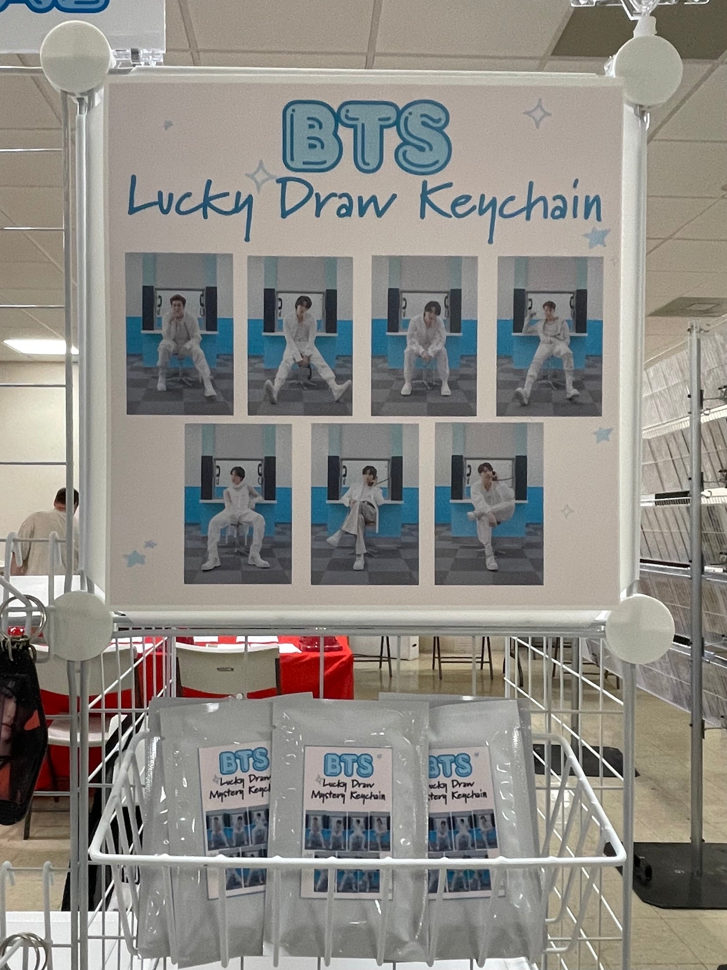 BTS Lucky Draw Mystery Keyring