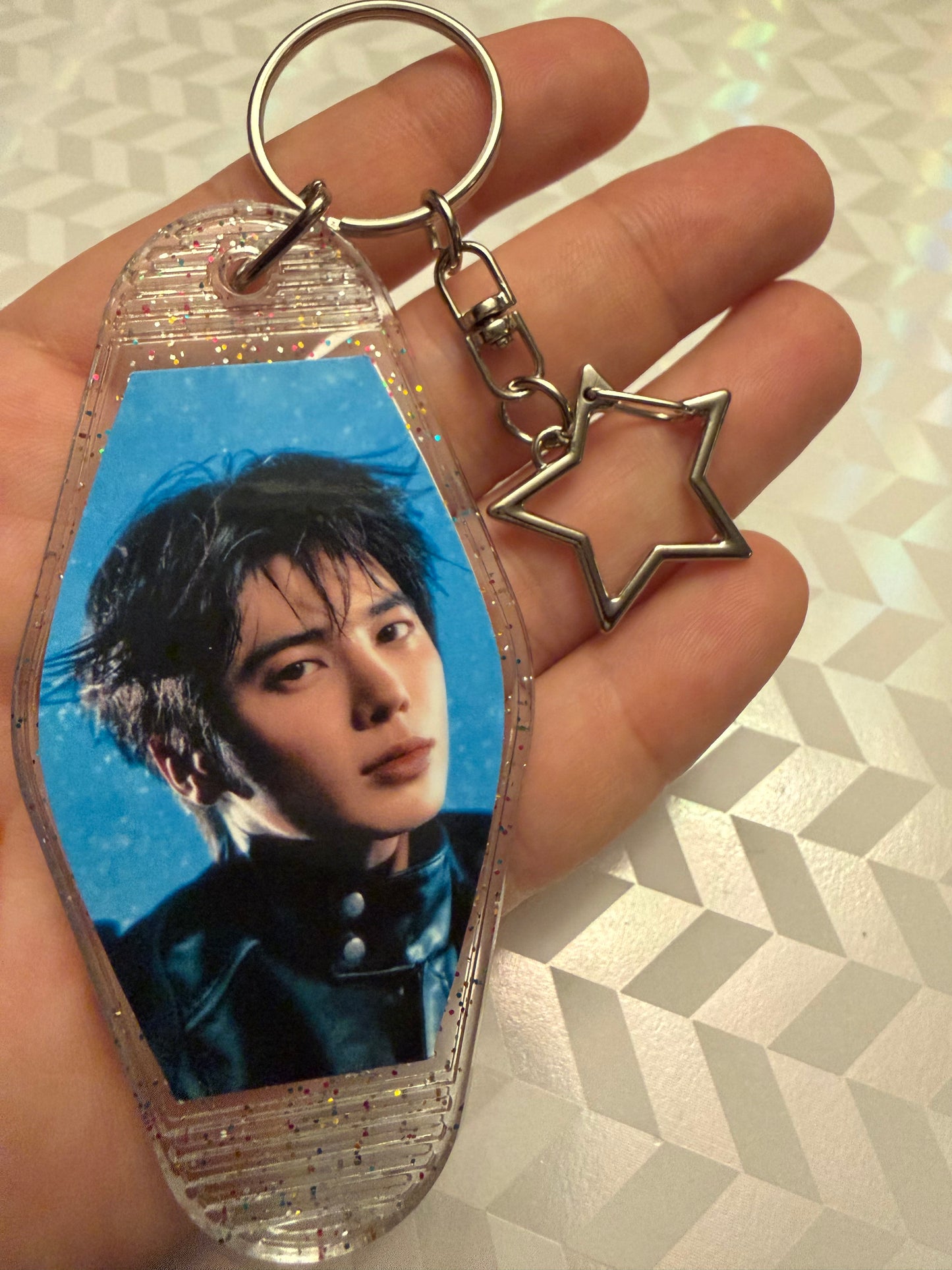 TXT Motel Keyring