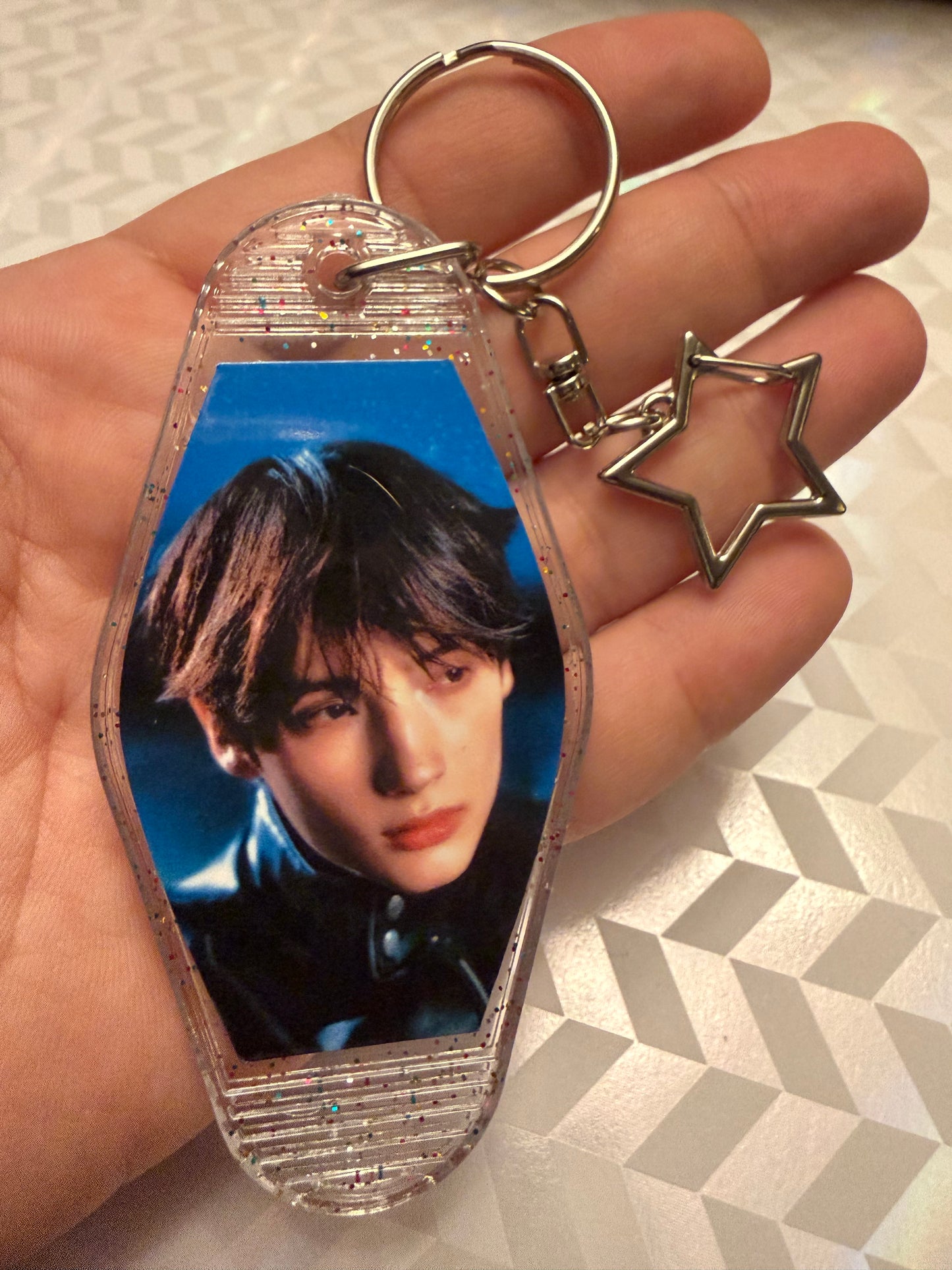 TXT Motel Keyring