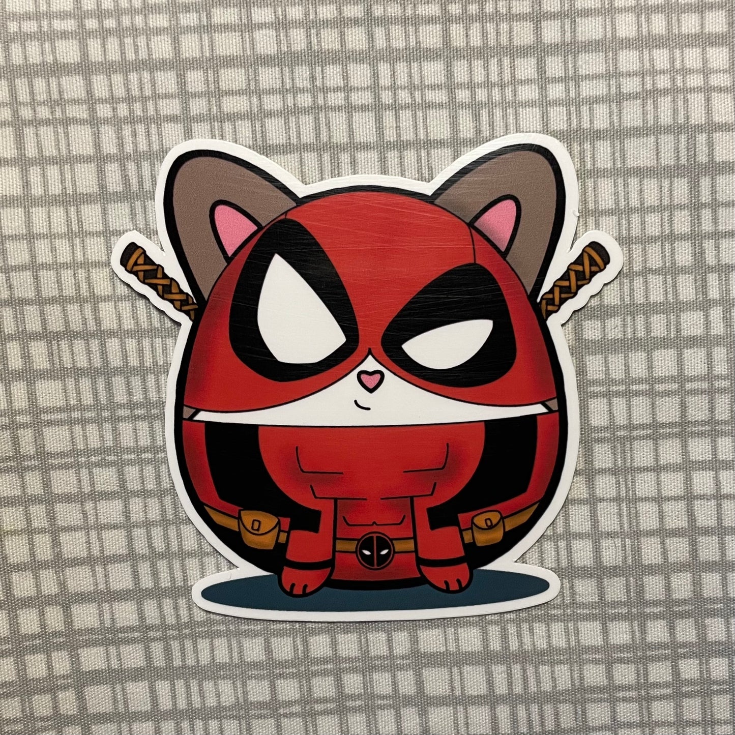 Deadpool Cosplay Cat