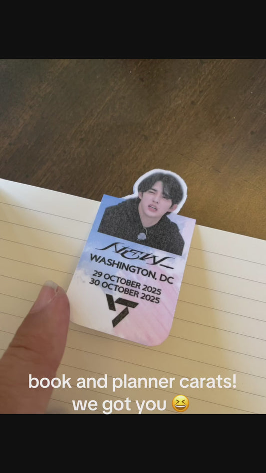 Peeping Judgy SEVENTEEN Bookmark